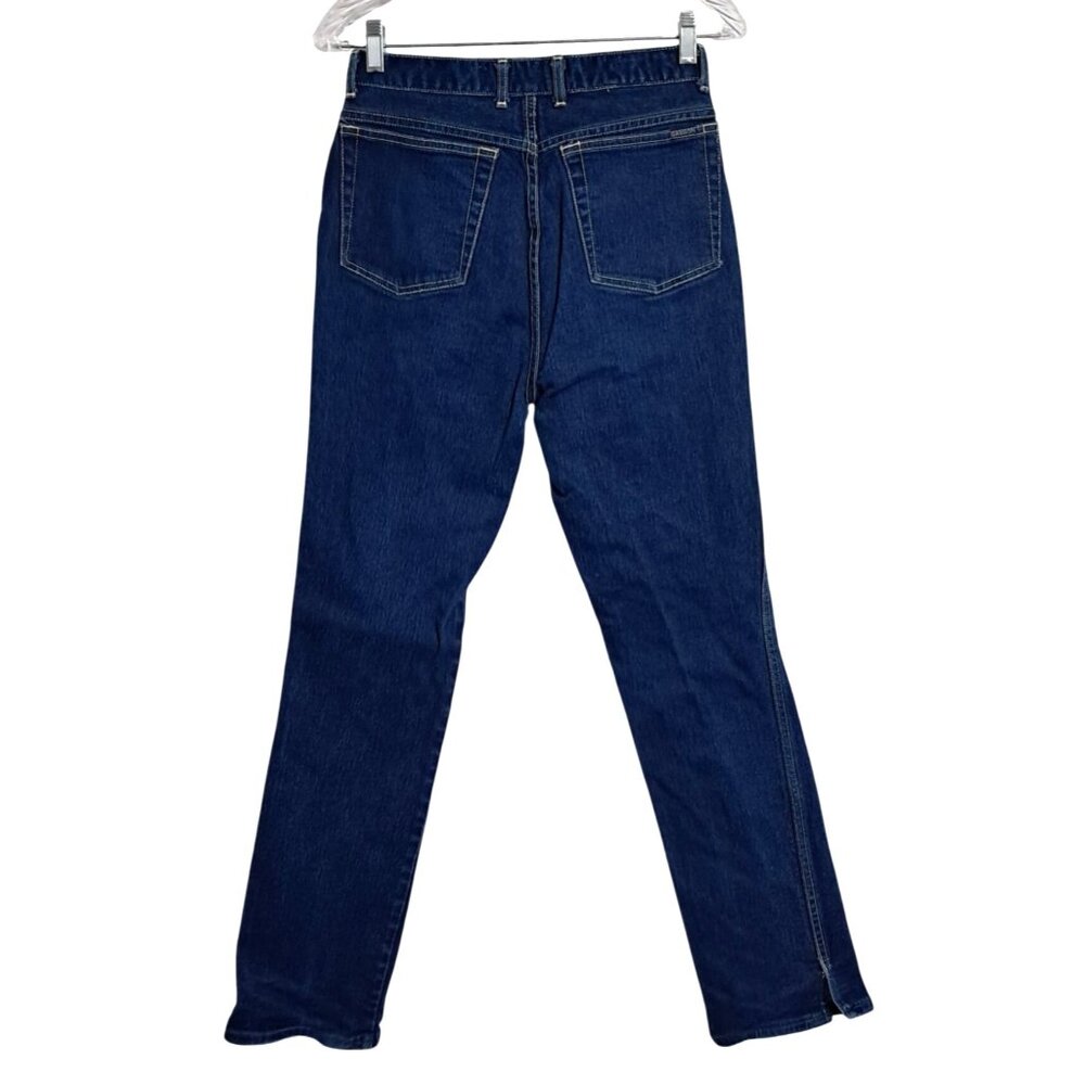 Vintage 80s Sasson High Rise Jeans Size 13 Style 2223 Cut J-3468 Tapered Leg wit